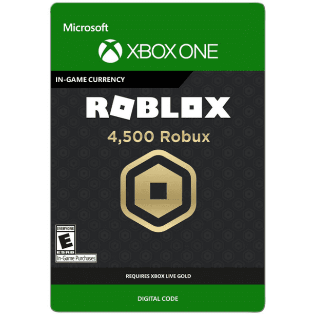 Roblox 4 500 Robux For Xbox Id Xbox Xbox Digital Download Walmart Com Walmart Com - roblox hair codes a z