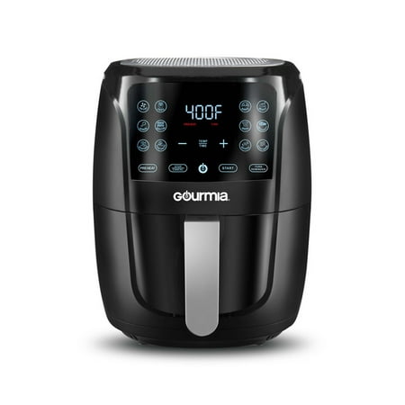 Gourmia 6-Qt Digital Air Fryer with Guided Cooking, Black GAF686, New, 13.2 H