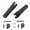 黑色, variant on Rear Passenger Foot Peg Bracket Assembly for Ducati Panigale V4/S 2018-2020, CNC Aluminum Alloy Footrest Pegs Kit, Silver & Black Available