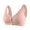 Pink, variant on Honeeladyy Women's Comfort Bra Large And Thin Women's Underwear Without Steel Rings, Gathered And Breathable Thanksgiving Gifts #If-XL