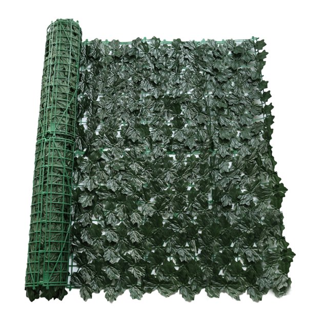 Valla de hoja verde artificial Paisajismo Valla de hoja verde Red Decoración de jardín (C) Likrtyny Libre de BPA