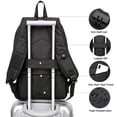 thumbnail image 5 of Mochila antirrobo de viaje WENIG para portátil con bloqueo de puerto de carga USB resistente al agua, 5 of 5