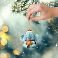 thumbnail image 4 of LanSuare Christmas Hanging Ornament, Acrylic Mini Cute Character Pendant, Suitable for Xmas Tree, Holiday Party, Indoor Outdoor Hanging Decoration, 4 of 7