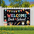 thumbnail image 4 of Colorful Design Back to School Banner Educational Theme Classroom Decor Welcome Sign for School Event Teacher's Day, 4 of 9