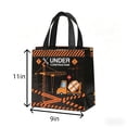 thumbnail image 4 of 12 Pack Construction Gift Bags with Handles, 6 Designs Under Construction Trucks Excavator Non-woven Party Favor Goodie Bags for Kids Birthday, Construction Theme Party, Classroom Rewards, 4 of 4