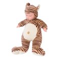 thumbnail image 2 of Vinyl Doll Toy, Tiger Shaped Promote Sleep Vinyl Doll 40cm  For 4 To 6 Years Old Kids ANGGREK Baby Doll, 2 of 8