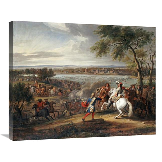 30 in. King Louis XIV of France Crossing the Rhine Art Print - Adam ...