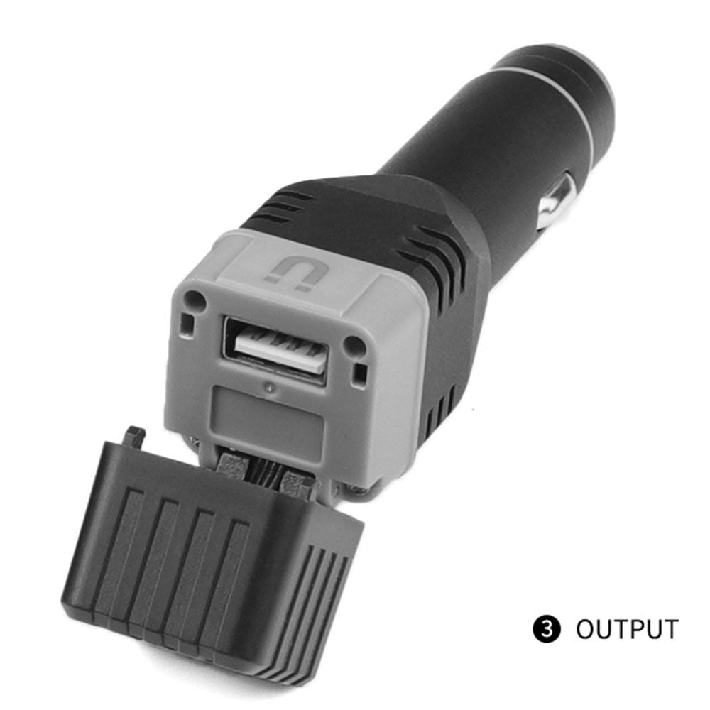 Outdoor Ultra Bright Car Charging LED Flashlight Power Bank XPG + Cob