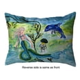 thumbnail image 2 of Mermaid and Jellyfish Noncorded Pillow 16x20 Medium, 2 of 2