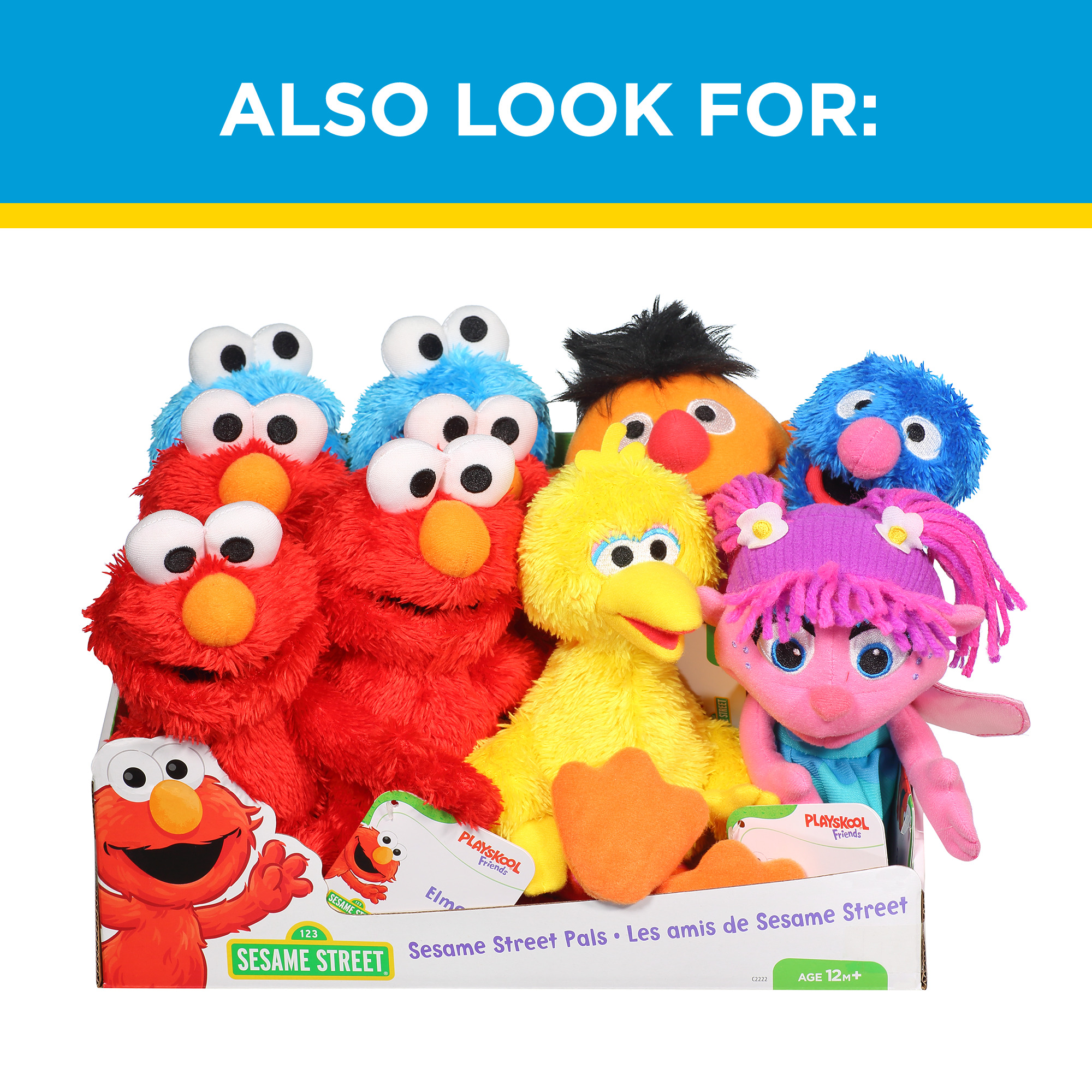 hasbro sesame street mini plush