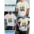 thumbnail image 6 of AllAreN T-Shirts for Dad Best Papa in the World Dad Shirt Fashion Short Sleeve Fathers T-Shirt, 6 of 7