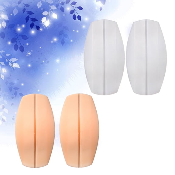 Stri 2 Pairs Shoulder Girdle Pads Bra Strap Cushion Silicone Decompression Pad Anti-Slip Shoulder Pads