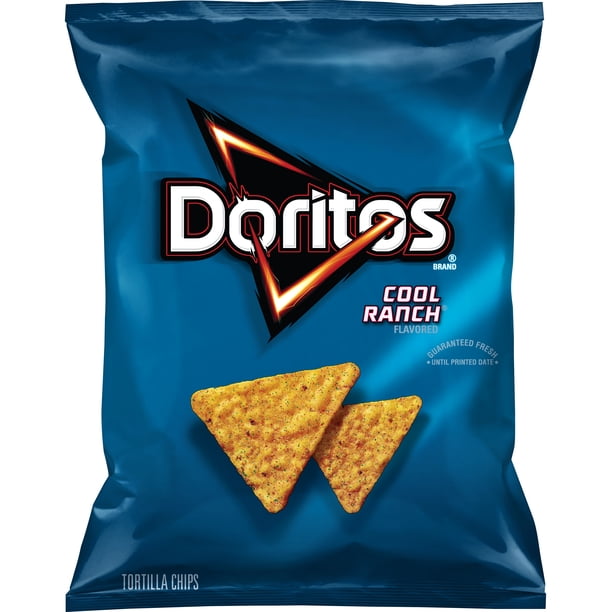 Doritos Cool Ranch Flavored Tortilla Chips, 2.75 oz Bag
