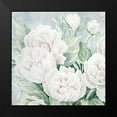 thumbnail image 2 of Jacobs, Cindy 20x20 Black Modern Framed Museum Art Print Titled - Peaceful Peonies, 2 of 5