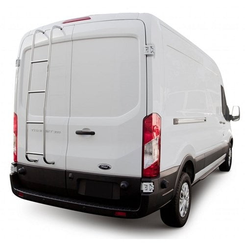 Stainless Steel Rear Door Van Ladder 20152017 Ford Transit Van Medium