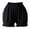 Black, variant on Fengactive Ruffled Pumpkin Pajamas Shorts for Women Workout Athletic Bloomers Short Pants for Casual Wear