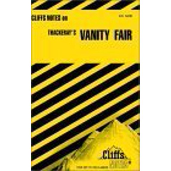 Pre-Owned Cliffsnotes Vanity Fair (Paperback) 0822013207 9780822013204