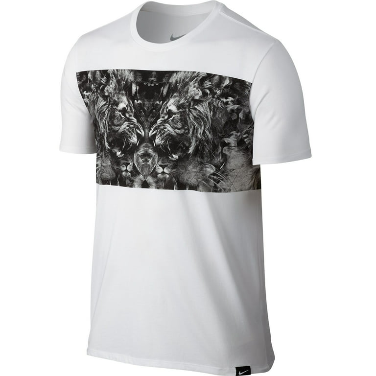 Dri-Fit Lebron James Lion Graphic Men's T-Shirt 806566-100 - Walmart.com