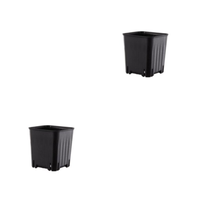 Maceta para vivero Cateissary 2piezas Negro S