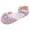 t-196Red540, variant on CAIVO Girls Sandals Fashion New Patternw Cute Bright Diamond Decoration Versatile Flat Bottom Comfortable Hook Loop Princess Shoes Summer Lightweight Sandals Trendy for Travel