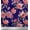 Dark Blue, variant on Soimoi Cotton Duck Fabric Leaves & Peony Floral Print Fabric by The Yard 42 Inch Wide