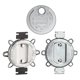 thumbnail image 1 of Spark Plug Space Gauge Measuring Tool - Wire Spark Plug Space Gauge Adjustment Tool Inch And Metric 3 Pack, 1 of 5