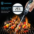 thumbnail image 7 of JoyMoreHome Instant Read Meat Thermometer with Long Probe Kitchen Cooking Food Candy Waterproof Digital Thermometer for BBQ Water Milk Yogurt Liquid Cooking, 7 of 7