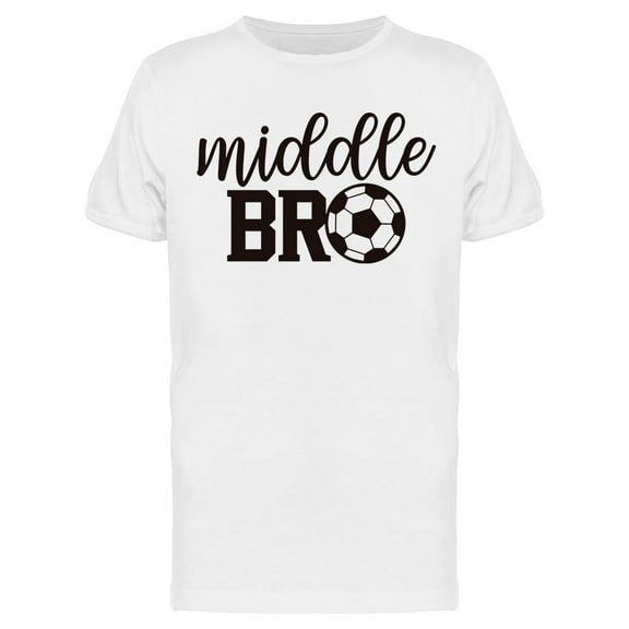 Middle Bro T-Shirt Men -Image by Shutterstock, Male 3X-Large
