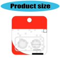 thumbnail image 3 of Clear Gamepad Stick Covers Soft Silicone Caps for NS 2 Improved Gaming Control Not Deformable Design, 3 of 4