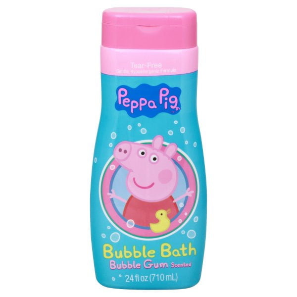 Peppa Pig Bubble Gum Scented Bubble Bath, 24 Fl. Oz.
