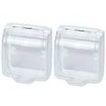 thumbnail image 3 of ROSENICE 2Pcs Transparent Doorbell Cover for Apartments 12.7x10.5in, 3 of 8
