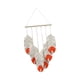 thumbnail image 1 of Tapiz colgante de pared, borlas boho colgantes de pared, decoración moderna y bohemia, decoración boho, decoración de pared de tapiz tejido para el te naranja Macarena tapiz tejido, 1 of 7