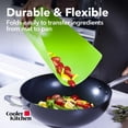 thumbnail image 2 of Cooler Kitchen Flexible Plastic Cutting Board Mats, Set of 4, Color-Coded Food Icons, Dishwasher Safe, Vibrant, 2 of 6