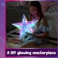 thumbnail image 4 of Kit de manualidades PRISMIC para crear tu propia linterna 3D con forma de estrella para niños de 8 a 12 años, 4 of 8