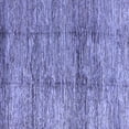 thumbnail image 1 of Ahgly Company Indoor Square Abstract Blue Modern Area Rugs, 3' Square, 1 of 4