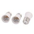 thumbnail image 1 of Unique Bargains 3Pcs E27 to E27 Extender Adapter Converter Lamp Bulb Socket Holder 65mm Height, 1 of 3