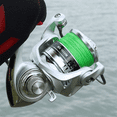thumbnail image 2 of MG LuYa Fang Wheel -Free Fishing Reel Sea Pole Wheel Fishing Reel Special Fishing Reel MG1000 Aluminum alloy Silver, 2 of 6