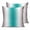Teal green, variant on 24x24 Pillow Covers Set of 2, Dark Grey White Throw Pillow Covers Decorative Couch Cushion Case, Farmhouse Ombre Color Modern Simple Microfiber Square Pillowcases for Bedroom Car Living Room