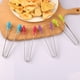 thumbnail image 2 of Mini pinzas premium de acero inoxidable, utensilios de cocina (verdes), 2 of 5