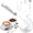 White-J-3 Upgraded Version + 3 Mixing Heads, variant on Milk Frother Handheld Rechargeable with Stand, Frother Wand Drink Mixer Electric Whisk for Coffee, Detachable With 3 Stainless Whisks, Hand Mixer for Lattes, Cappuccino, Matcha, Egg, Black