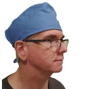 Surgical Scrub Cap Hat Solid Color, Ceil Blue