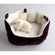 thumbnail image 5 of GOOHOCHY Cama para mascotas pequeñas, hurón, conejo, cobaya, hámster, ardilla, ratón, sofá cama, saco de dormir (rojo), 5 of 8