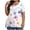 New5/Multicolor, variant on Otvok Womens Plus Size Blouses Summer Printed Regular Short Sleeve T-Shirt Top