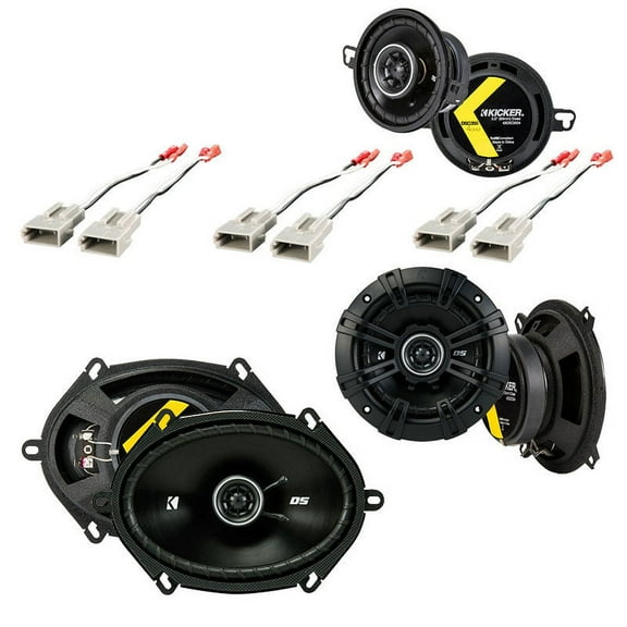 Fits Ford LTD 1989-1991 Factory Speaker Upgrade Kicker DSC5 DSC35 DSC68 Package