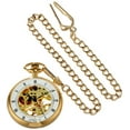 thumbnail image 2 of Charles-Hubert, Paris Gold-Plated Open Face Mechanical Pocket Watch, 2 of 4