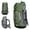 Green, variant on Backpack 60L Waterproof Hiking Backpack Camping Mountain Climbing Cycle Backpack Outdoor Sport Bag With Rain Cover