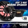 thumbnail image 2 of Altavoz DS18 Hydro NXL-69 de 2 vías, impermeable, RGB, 6 x 9 pulgadas, 2 of 9
