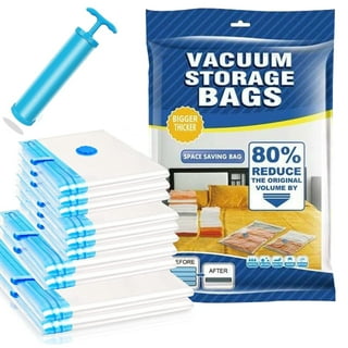 VMSTR Vacuum Storage Bags with Electric Pump - Vacuum Sealer  Bags(4Jumbo/3Large/3Medium), Travel Luggage Packing for Clothes and  Clothing, Vacuum Seal