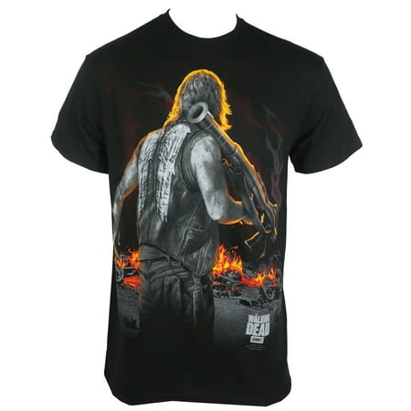 The Walking Dead Men's Daryl Standing With Bazooka T-Shirt