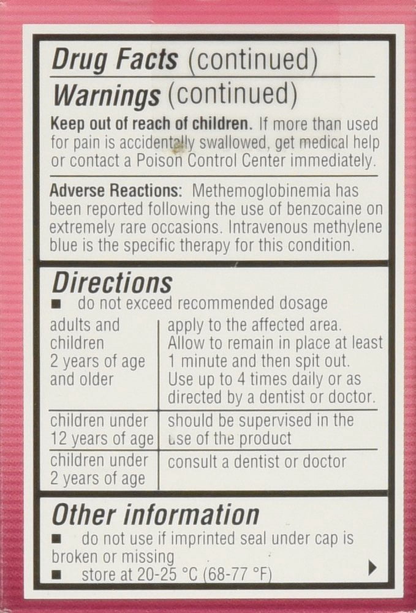 HurriCaine Topical Anesthetic Gel - Watermelon - 28.4g 1oz. (Each)